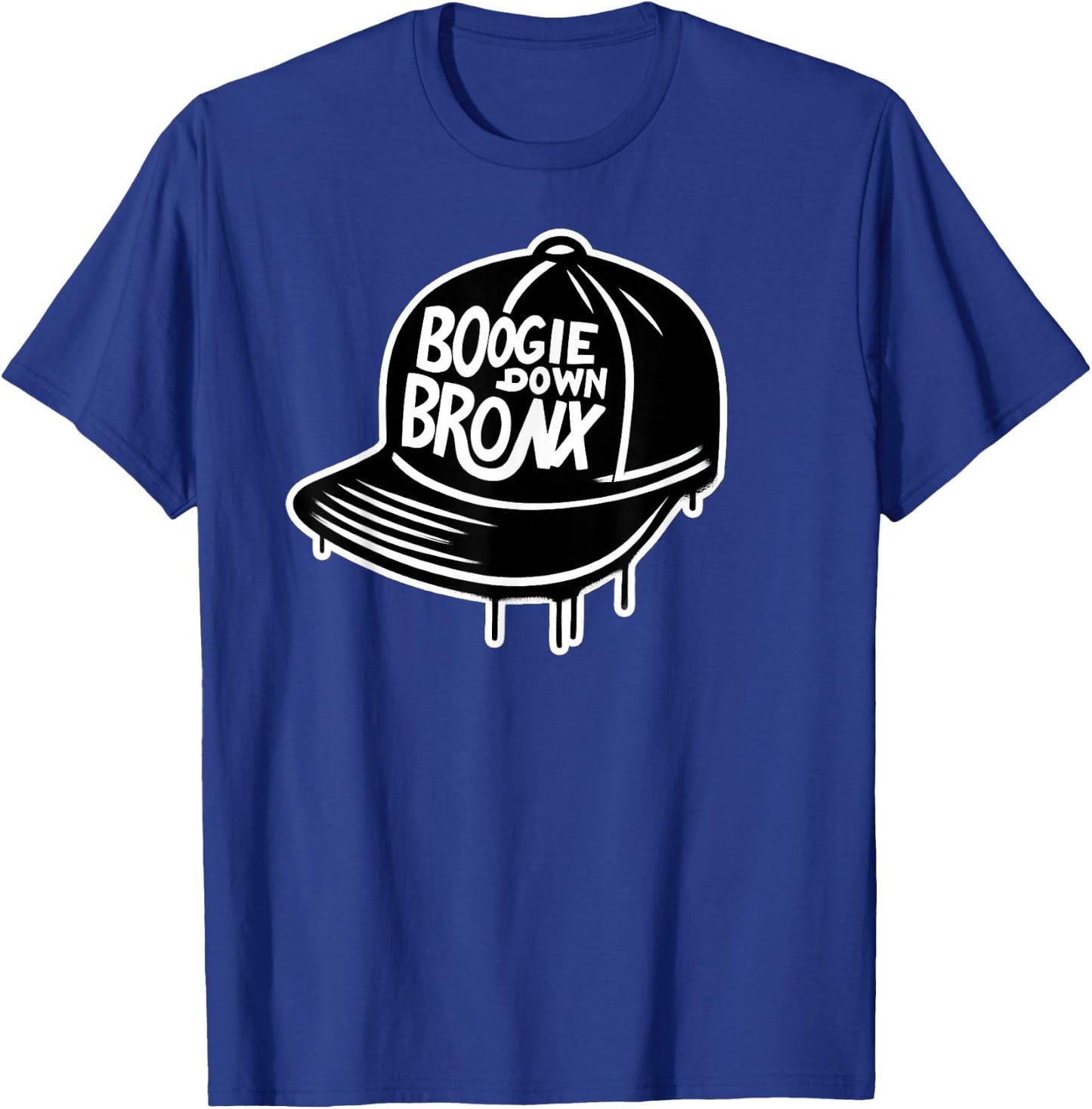 BOOGIE DOWN BRONX NY Retro Hip Hop Clothing Rap Old School T-Shirt - T-Shirt | Royal