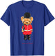 You Are My Queen Cool London Teddy Bear Illustration Graphic T-Shirt - T-Shirt | Royal