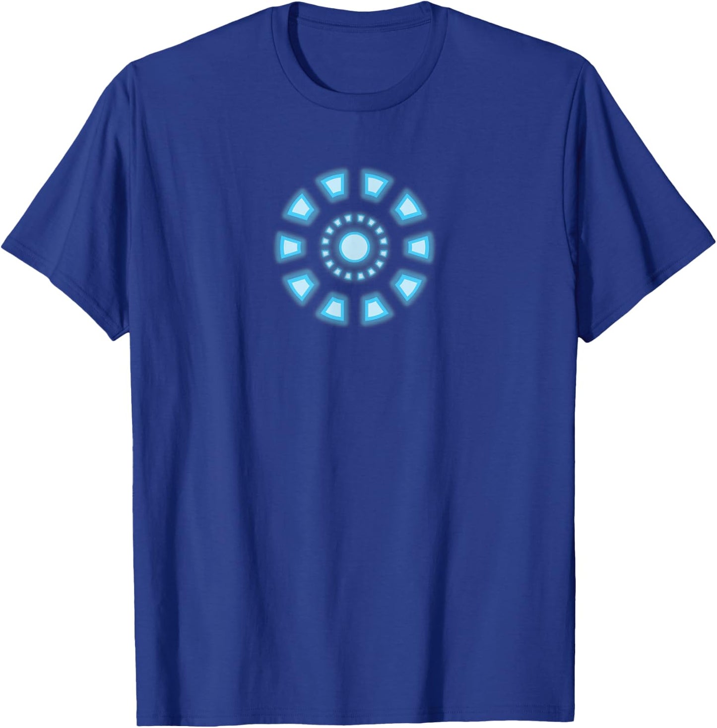 Marvel Studios Iron Man Tony Stark Arc Reactor Classic T-Shirt - T-Shirt | Royal