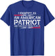 I Identify As An American Patriot This Is My Pride Flag T-Shirt - T-Shirt | Royal
