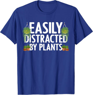 Funny Plant Art Women Gardener Gardening Plant Lover T-Shirt - T-Shirt | Royal
