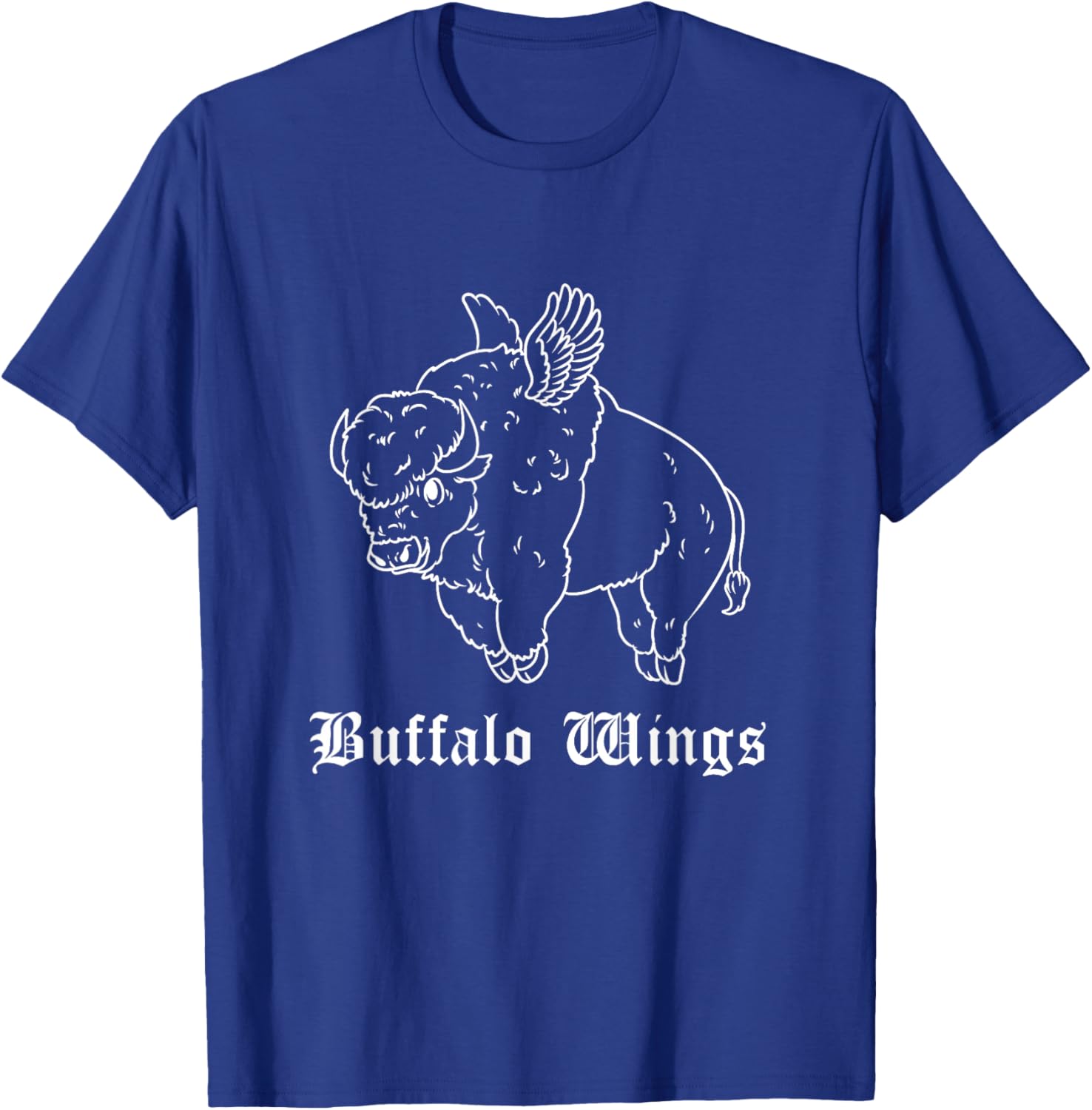 Buffalo Wings T-Shirt - T-Shirt | Royal