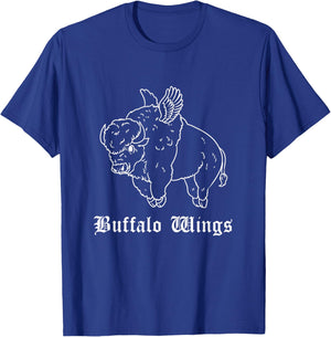 Buffalo Wings T-Shirt - T-Shirt | Royal