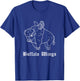 Buffalo Wings T-Shirt - T-Shirt | Royal