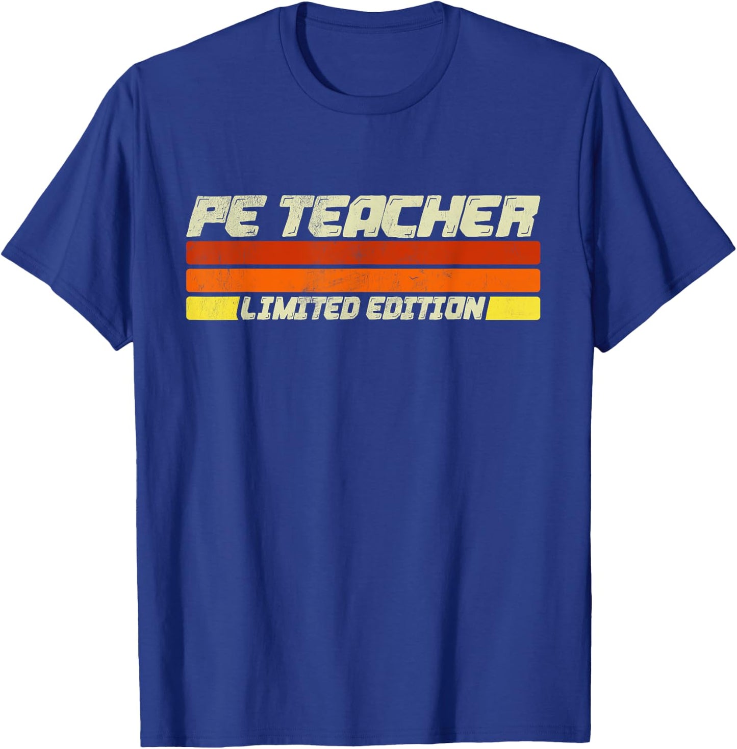 Pe Teacher Limited Edition Retro Physical Education Teacher Women T-Shirt - T-Shirt | Royal