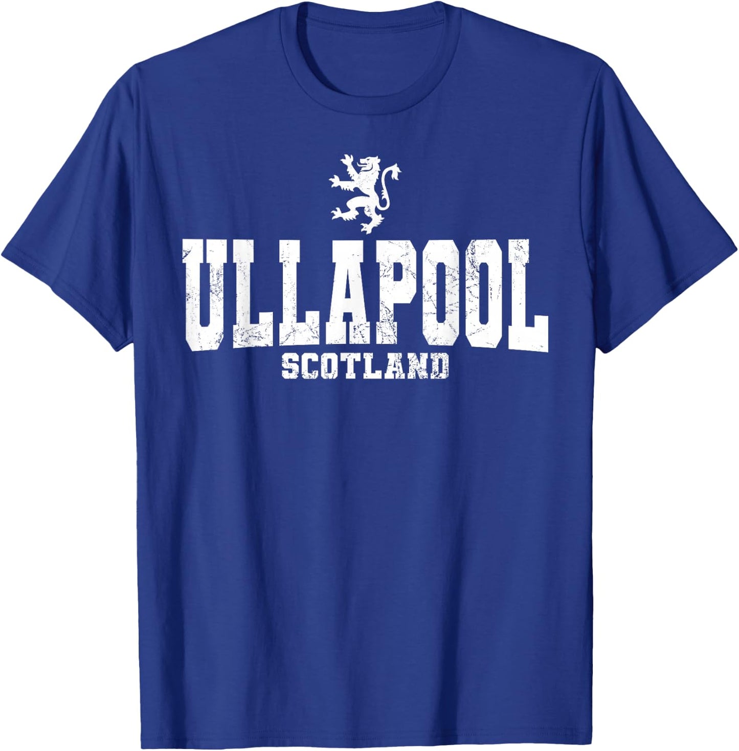 Ullapool Scotland Scottish Flag Lion Rampant Caledonia T-Shirt - T-Shirt | Royal