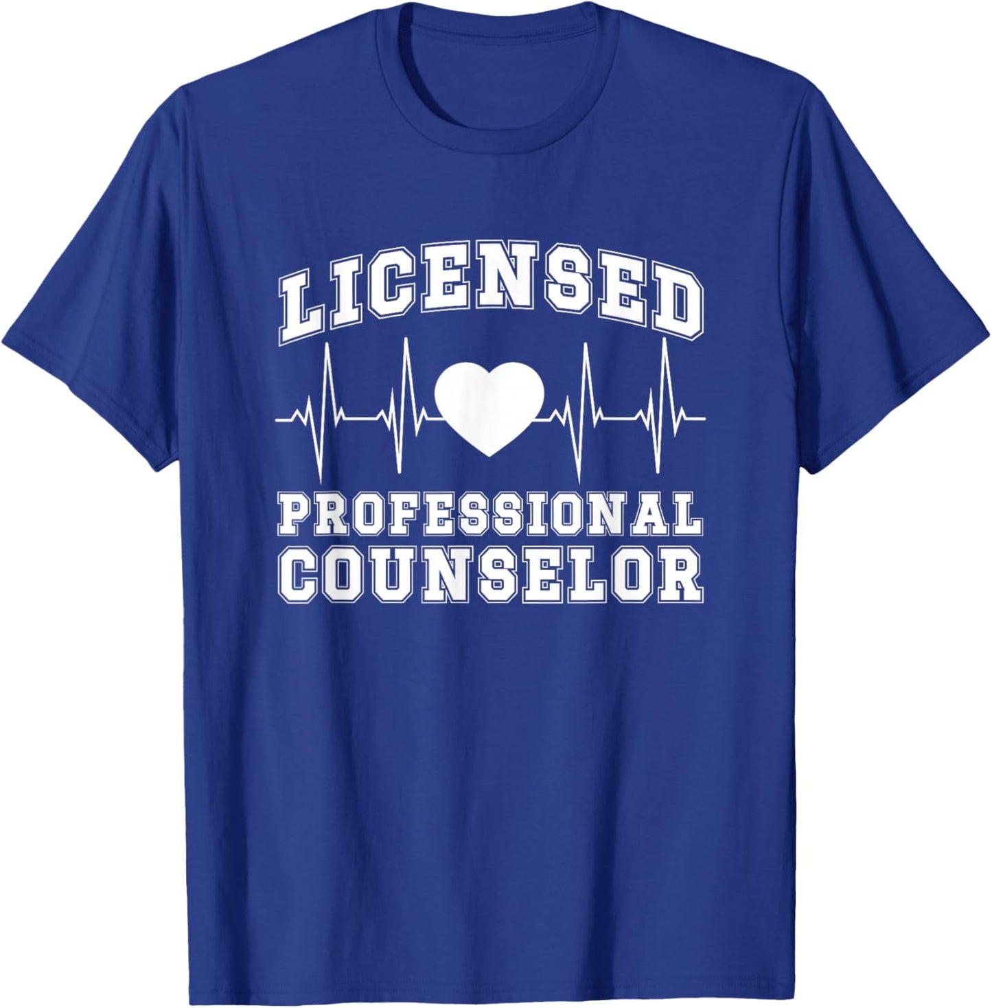 Licensed Professional Counselor Best LPC T-Shirt - T-Shirt | Royal