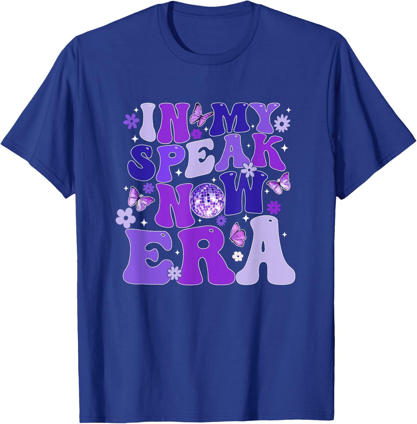 Groovy Retro In My Speak Now Era Speak T-Shirt - T-Shirt | Royal