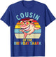 Cousin of the Shark Birthday Matching Family T-Shirt - T-Shirt | Royal