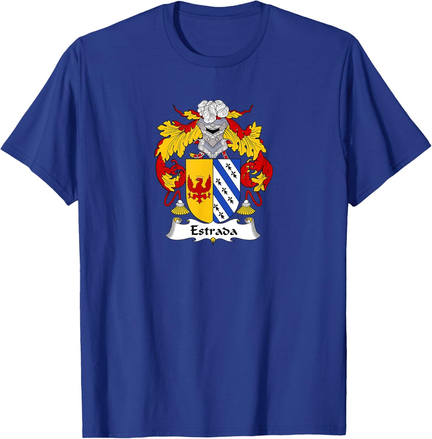 Estrada Coat of Arms - Family Crest T-Shirt - T-Shirt | Royal