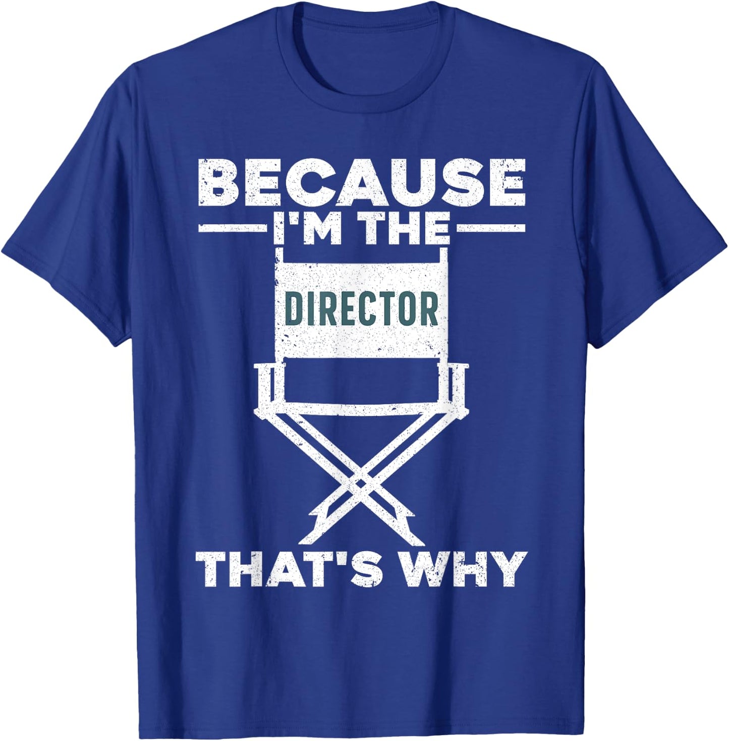 Funny Movie Director Women Filmmaker Film Producer T-Shirt - T-Shirt | Royal