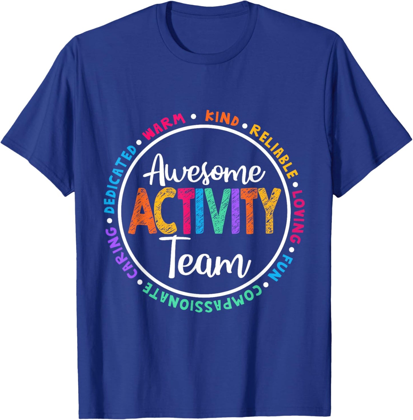 Awesome Activity Team Squad Professionals Week Director Crew T-Shirt - T-Shirt | Royal