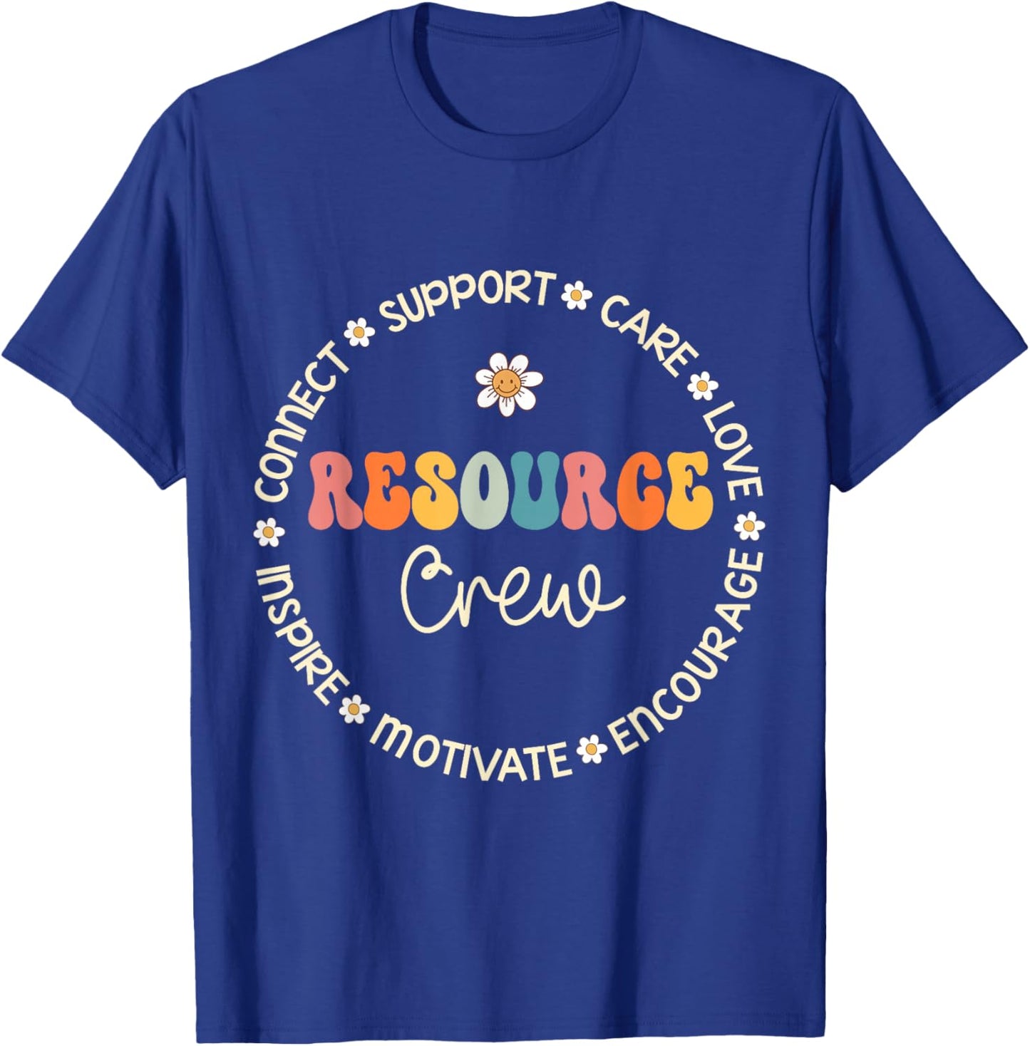 Resource Crew Appreciation Week Back to School T-Shirt - T-Shirt | Royal