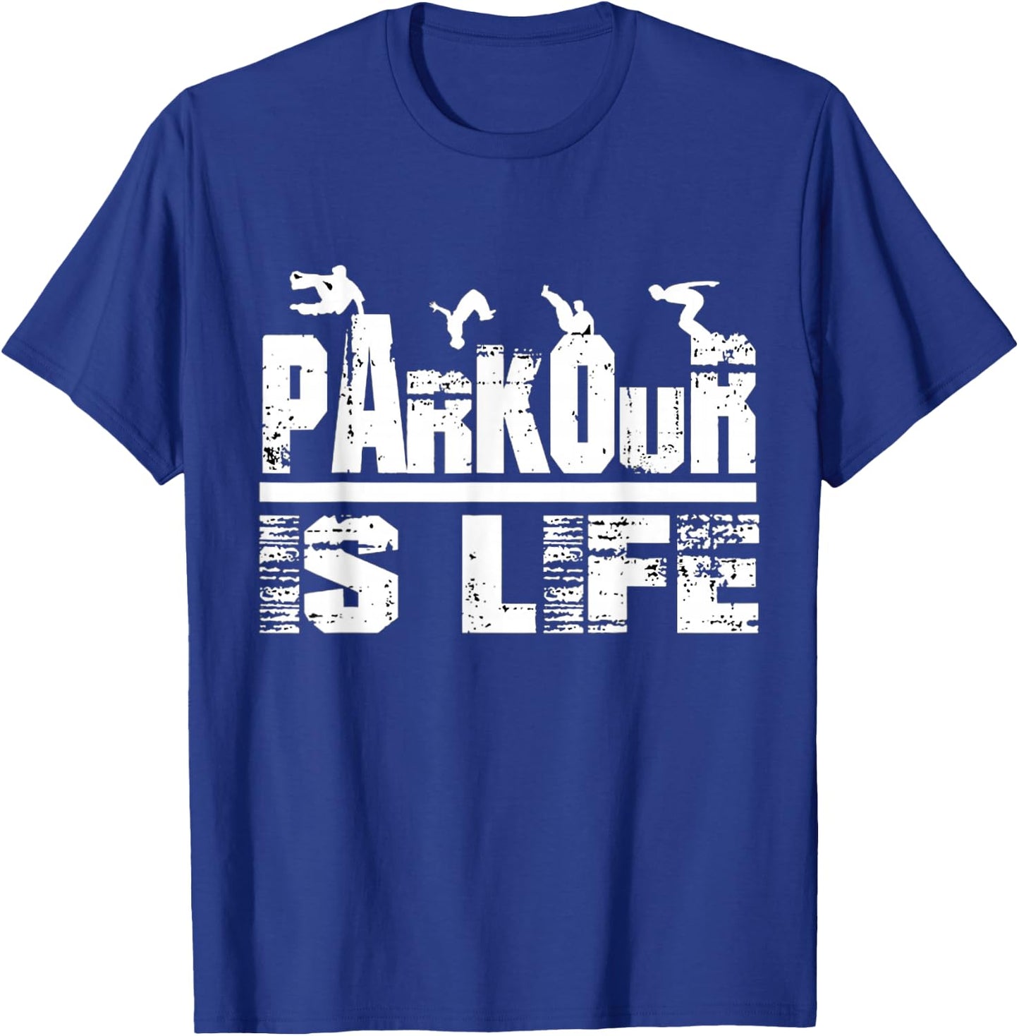 Love Parkour men shirt parkour gifts for boys, kids, women T-Shirt - T-Shirt | Royal