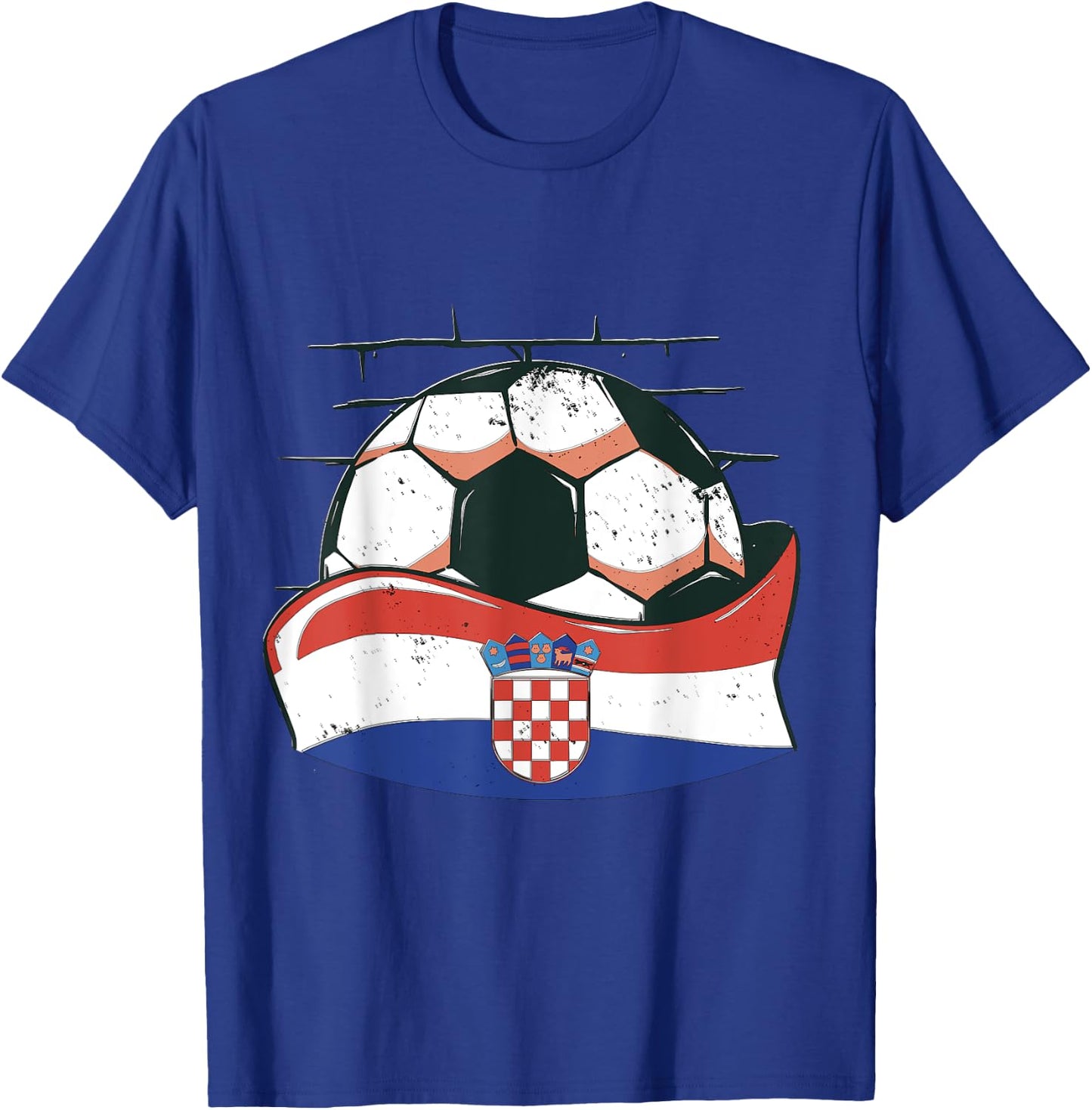 Croatia Soccer Team, Croatia Football National Country T-Shirt - T-Shirt | Royal
