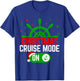 Christmas Cruise Mode On Cruise Ship Christmas 2023 T-Shirt - T-Shirt | Royal