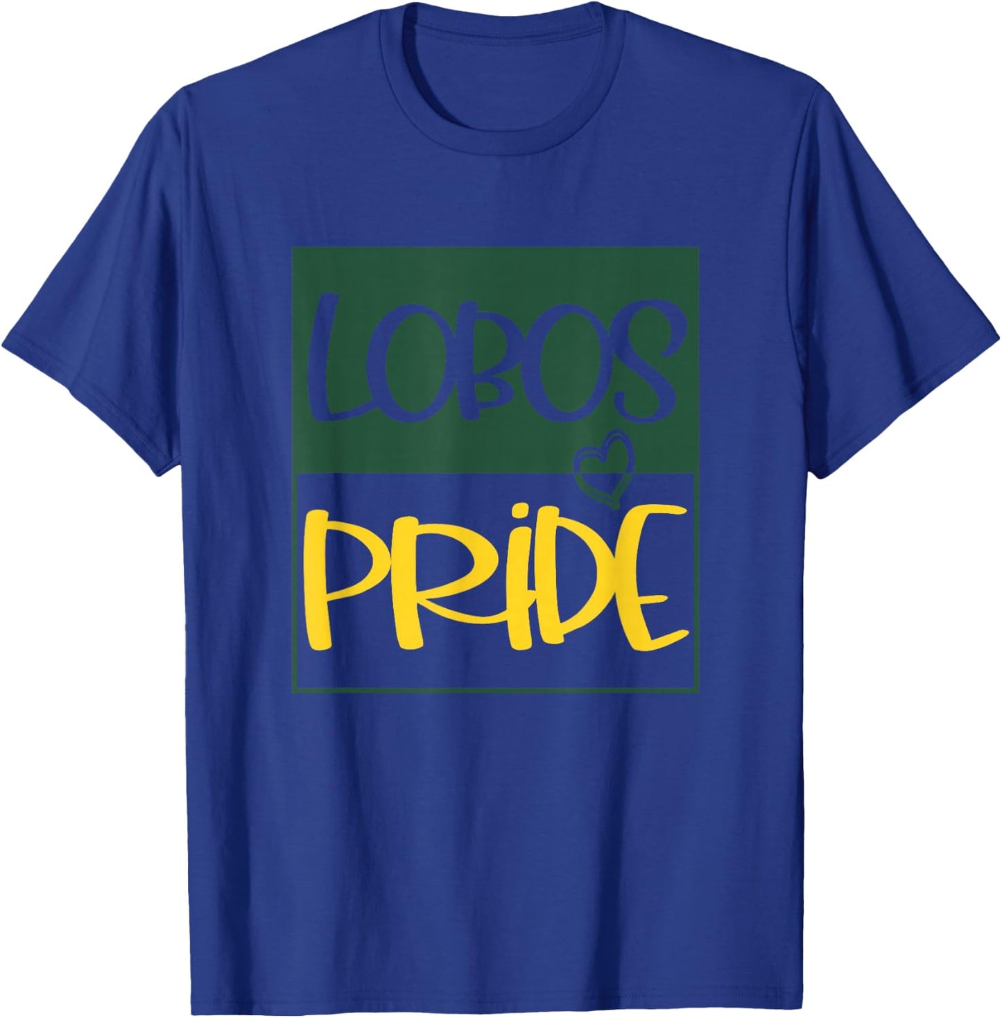 Longview Lobos - Lobos Pride T-Shirt - T-Shirt | Royal
