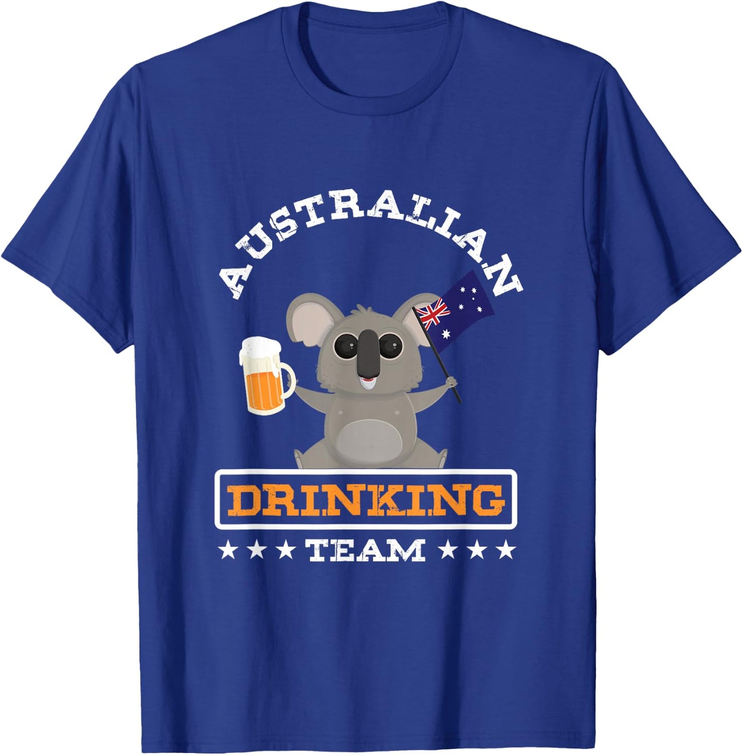 Australia Koala Animal Drinking Holiday Drink Alcohol T-Shirt - T-Shirt | Royal