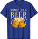 My Favorite Color Is Beer - Funny Drinking T-Shirt - T-Shirt | Royal