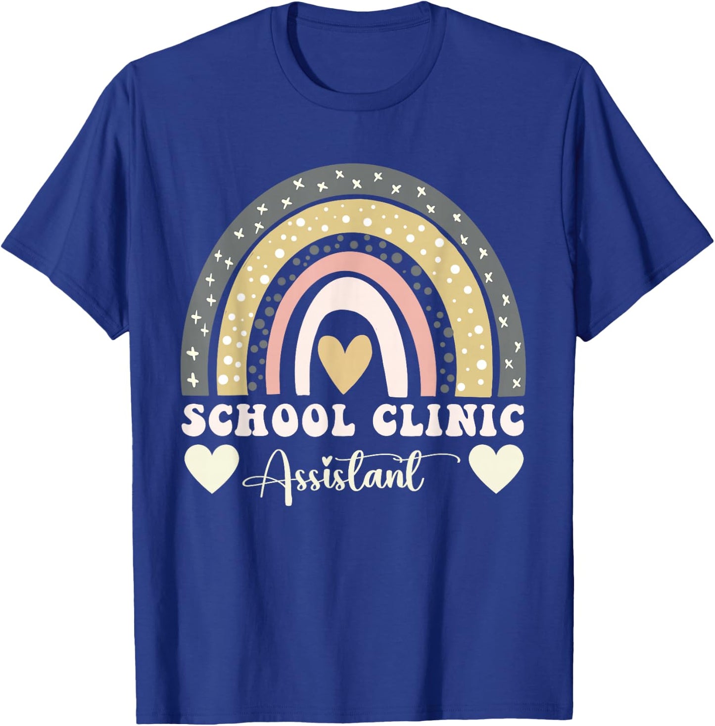 School Nurse Appreciation Week School Clinic Assistant T-Shirt - T-Shirt | Royal