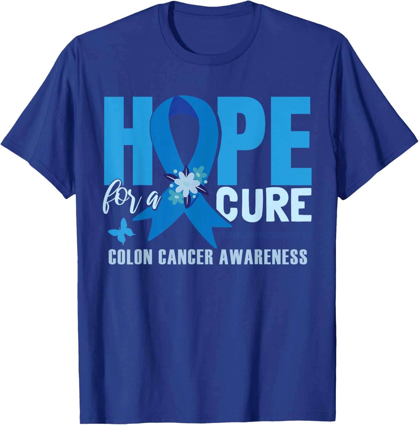 Colon Cancer Awareness T-Shirt - T-Shirt | Royal