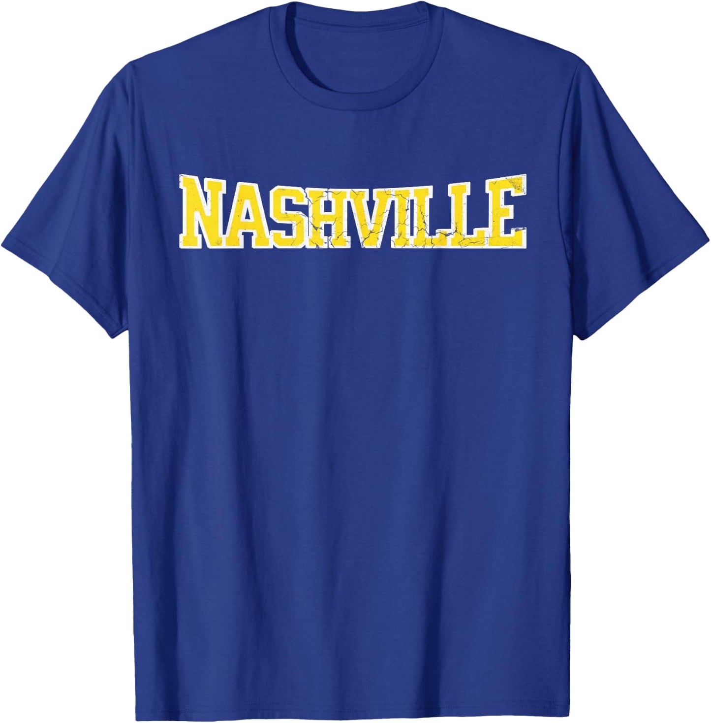Nashville City Soccer yellow T-Shirt - T-Shirt | Royal