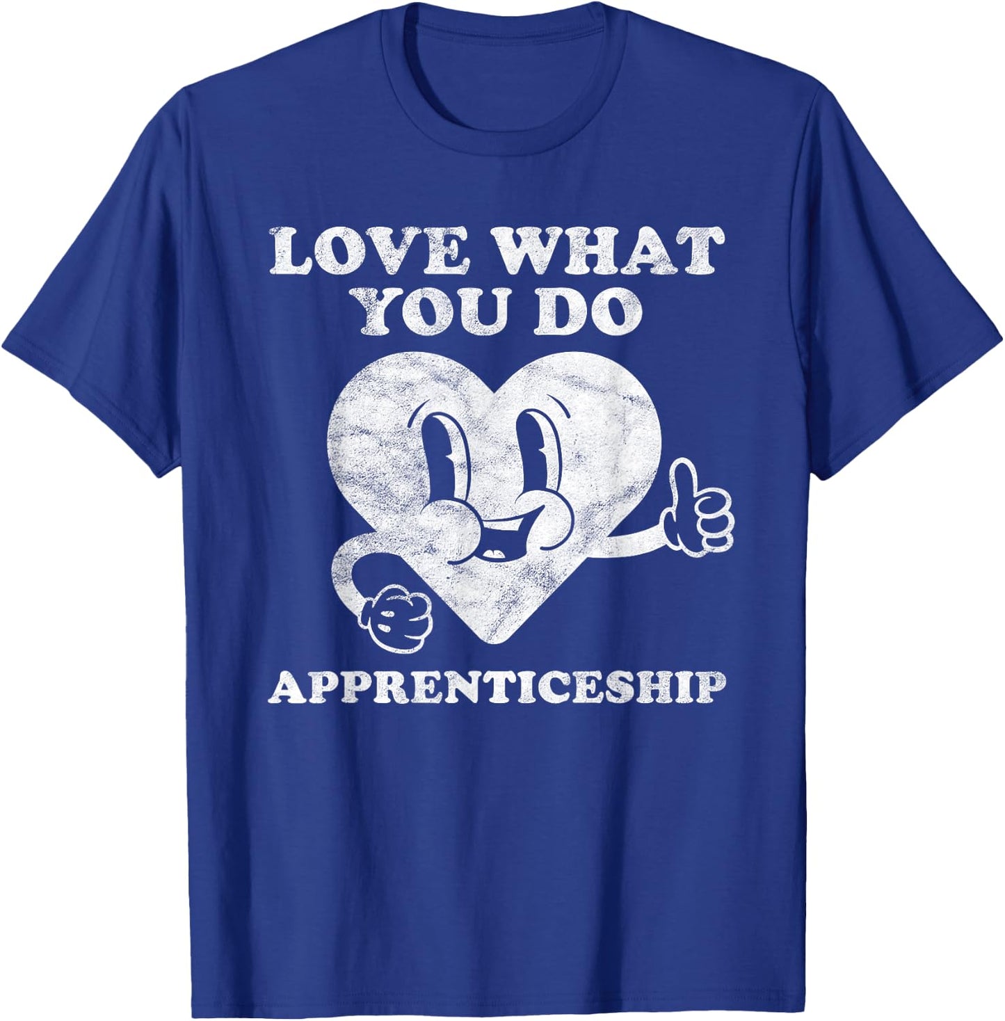 Retro Vintage Apprentice or Trainee or Apprenticeship Lover T-Shirt - T-Shirt | Royal