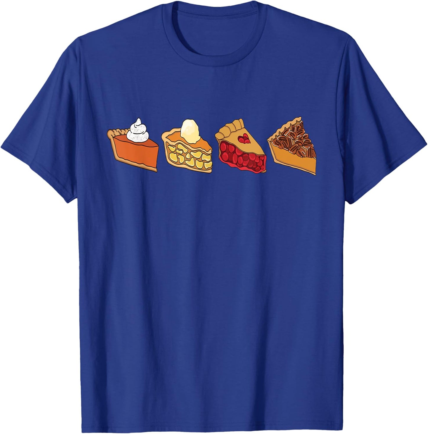 Thanksgiving Cutie Pie Dinner Pumpkin Pie Kids Girls T-Shirt - T-Shirt | Royal