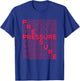 Concrete And Luxury Pressure Infrared T-Shirt - T-Shirt | Royal