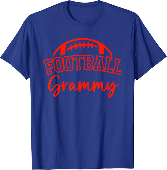 Football Grammy Matching Family Football T-Shirt - T-Shirt | Royal