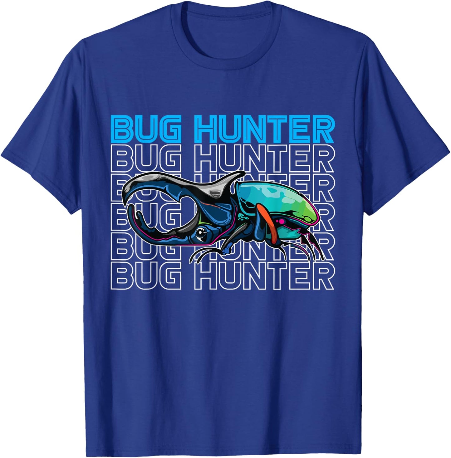 Bug Catcher and Bug Hunter Apparel for Kids Kids Bug Hunter Entomologist Insects T-Shirt - T-Shirt | Royal