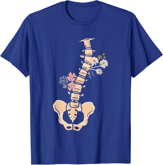 Spine Vertebrae - Medical Student Future Spine Surgery Lover T-Shirt - T-Shirt | Royal