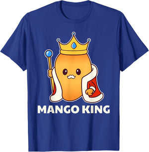 Mango King - Funny Fruit Lover T-Shirt - T-Shirt | Royal