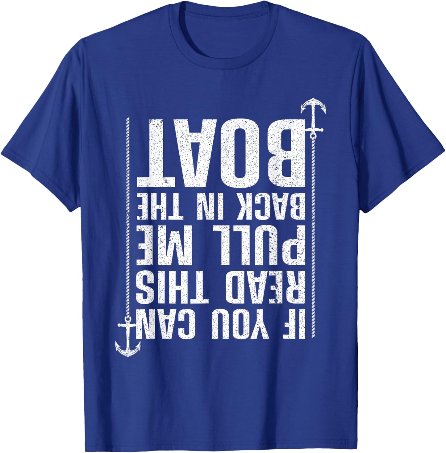 Funny Boating Design Women Boating Boater Boat Owner T-Shirt - T-Shirt | Royal