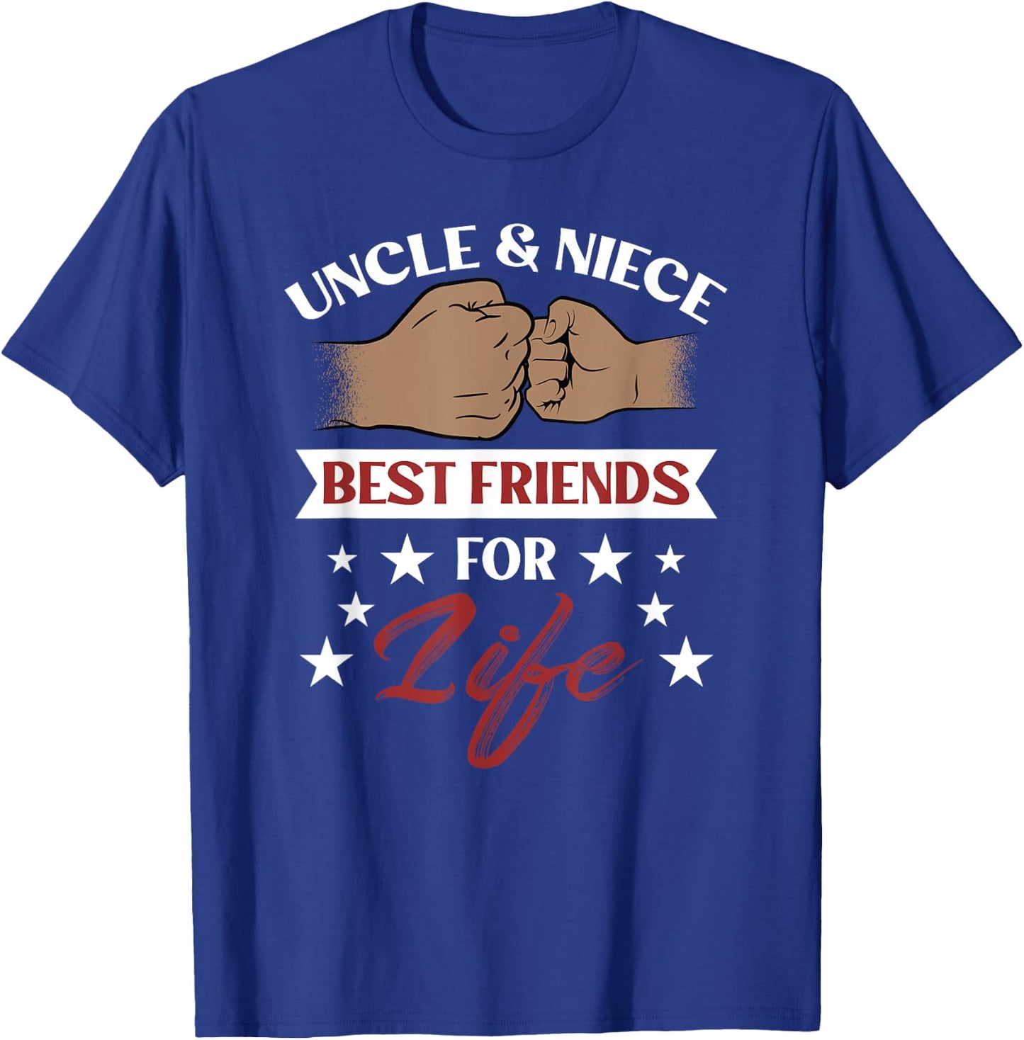Uncle & Niece Best Friends For Life T-Shirt - T-Shirt | Royal