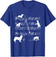 Bassoon Player Dog for Bassoonist Dogs and Bassoon T-Shirt - T-Shirt | Royal
