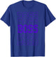 Cute Personalized Boss Birthday Matching Family T-Shirt - T-Shirt | Royal