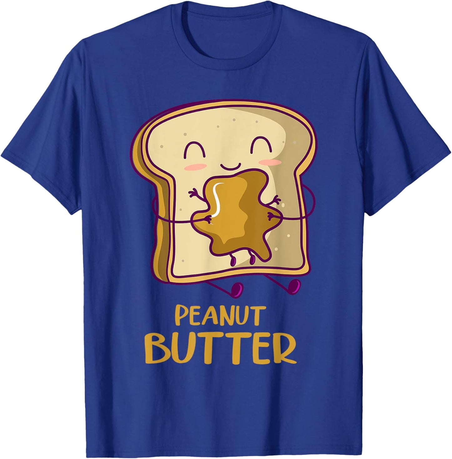 PB&J Peanut Butter Jelly Bread Jam Family Matching Halloween T-Shirt - T-Shirt | Royal