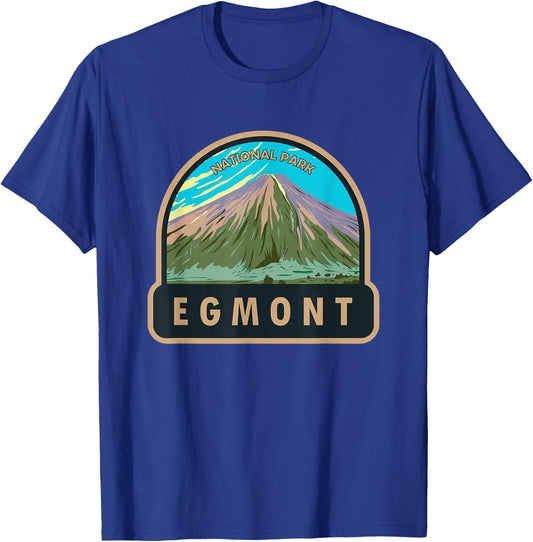 Egmont National Park New Zealand Vintage T-Shirt - T-Shirt | Royal