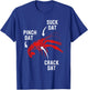 Suck Heads Pinch Tails Funny Crawfish Boil Seafood Cajun T-Shirt - T-Shirt | Royal