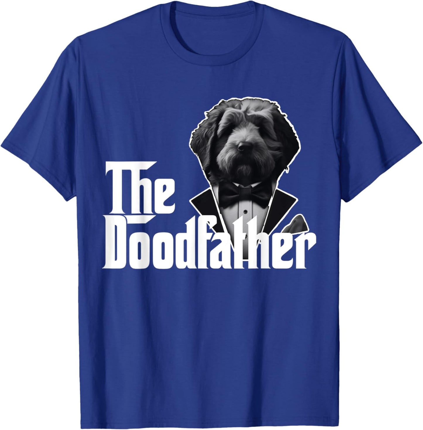 The Doodfather Golden Doodle for Doodle Dads Gift T-Shirt - T-Shirt | Royal