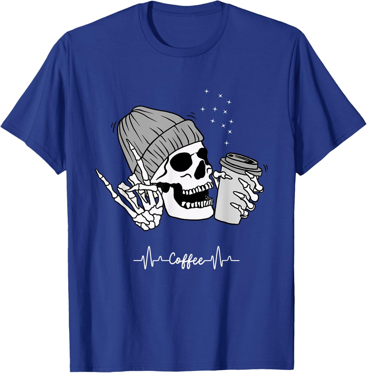 Coffee T Shirts Coffee Shirt Funny Cute Casual T-Shirt - T-Shirt | Royal