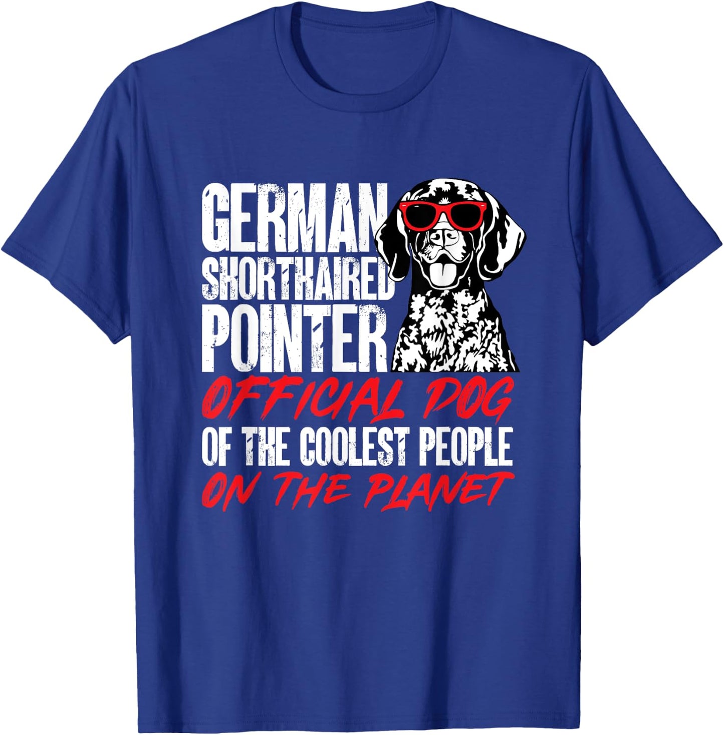 German Shorthaired Pointer GSP Dog T-Shirt - T-Shirt | Royal