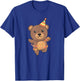 Birthday Bear for Children, Birthday Bear T-Shirt - T-Shirt | Royal