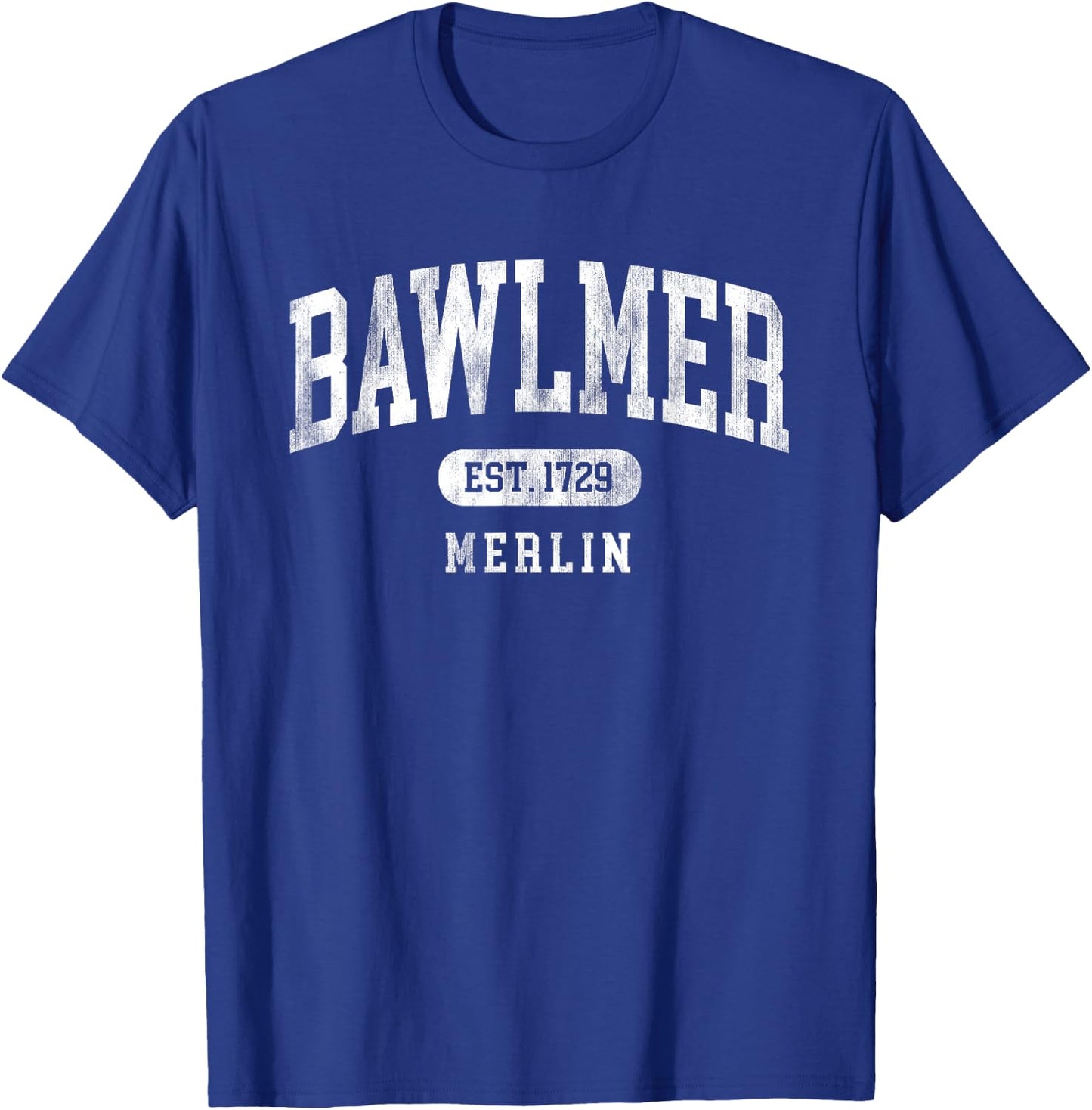 Bawlmer Merlin Charm City Funny Baltimore slang souvenir T-Shirt - T-Shirt | Royal