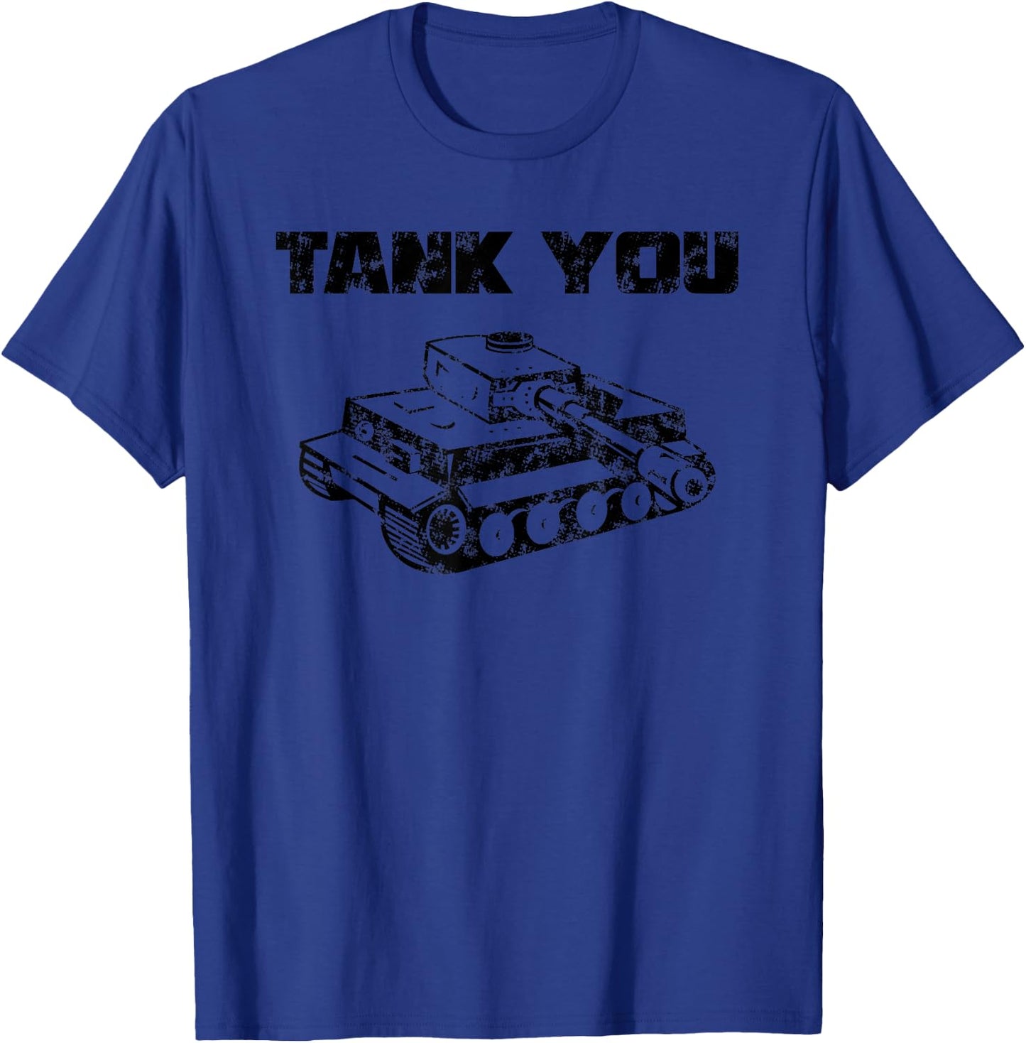 Tank You Iconic Panzer Tiger T-Shirt - T-Shirt | Royal