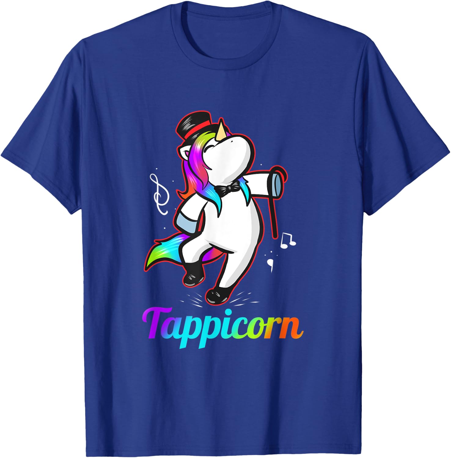 Tappicorn - Funny Tap Dance Unicorn T-Shirt - T-Shirt | Royal