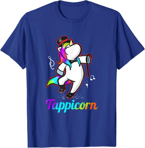 Tappicorn - Funny Tap Dance Unicorn T-Shirt - T-Shirt | Royal