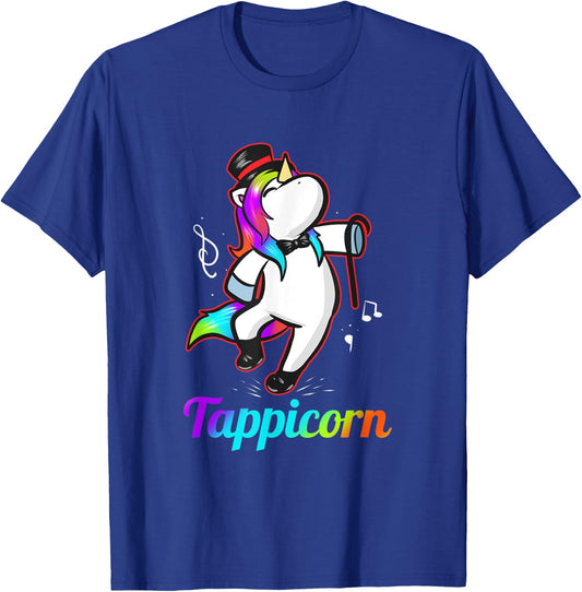 Tappicorn - Funny Tap Dance Unicorn T-Shirt - T-Shirt | Royal