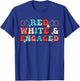 Red White And Engaged Men Women 4th Of July Usa Flag T-Shirt - T-Shirt | Royal